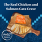 Blue Buffalo Wilderness Delights Meaty Wet Cat Food, Chicken & Salmon in  Gravy