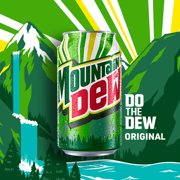 Mountain Dew Original Soda Pop