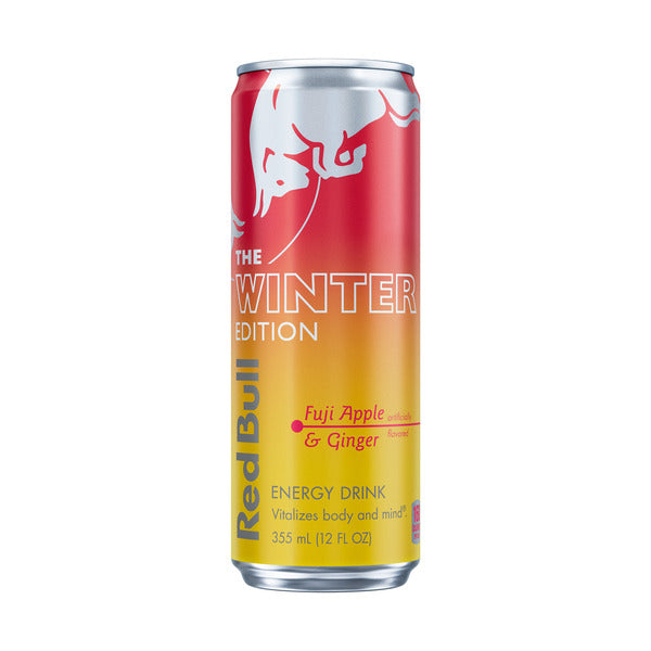 Red Bull Fuji Apple & Ginger Energy Drink Can