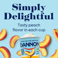 Dannon Fruit on the Bottom Peach Low Fat Yogurt, Gluten Free Snacks with Real Peach Pieces, Good Source of Calcium and Vitamin D, 5.3 OZ Yogurt Container
