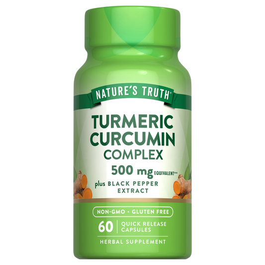 Nature's Truth Turmeric Complex plus Black Pepper Capsules