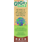 GoGo Squeez Apple Sauce, Organic, Fruit On The Go, Apple Cinnamon, 4 Pack