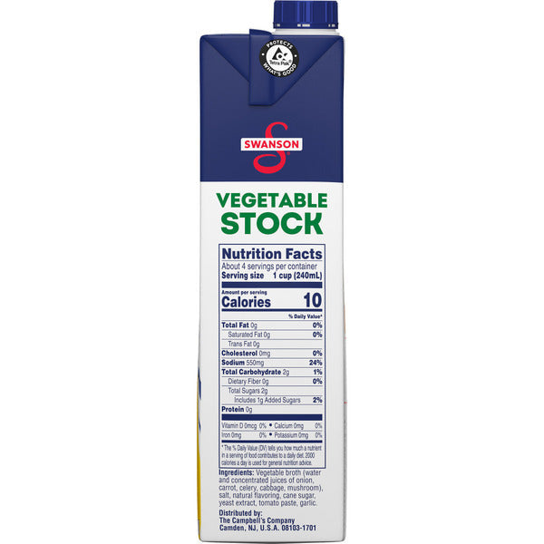 Swanson's Vegetable Stock