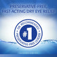 Refresh Optive Preservative-Free Artificial Tears Lubricant Eye Drops