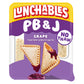 Lunchables PB&J Peanut Butter Sandwich & Grape Dip Snack Kit