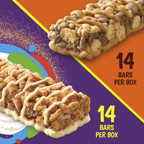 General Mills Cinnamon Toast Crunch and REESE'S Puffs Treat Bars