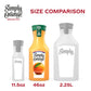 Simply Medium Pulp Orange Juice with Calcium and Vitamin D Bottle