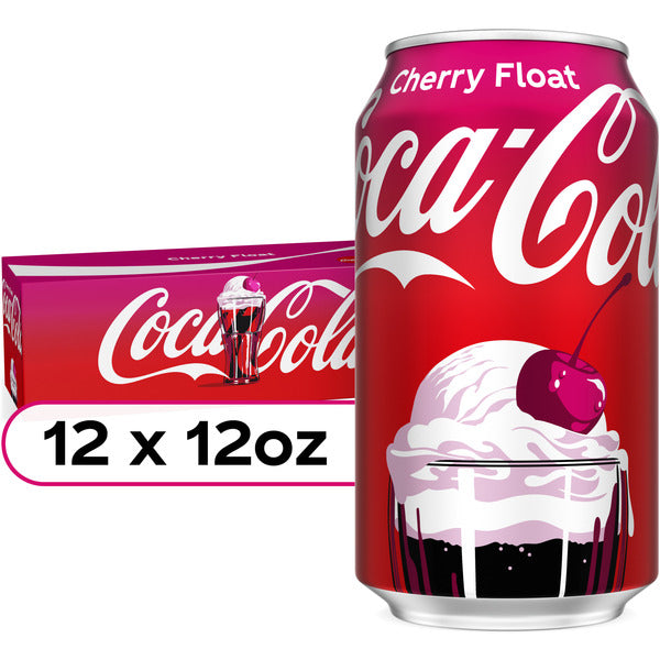 Coca-Cola Cherry Float Soda Cans