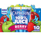 Capri Sun Berry Naturally Flavored Kids Juice Blend Drink Pouches