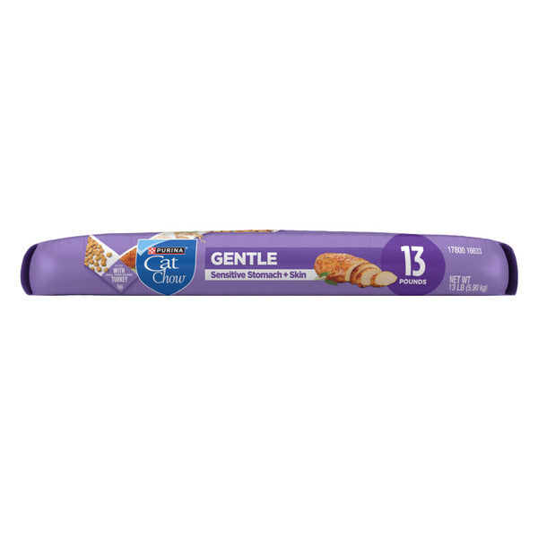 Purina Cat Chow Gentle Sensitive Stomach and Skin Dry Cat Food with Turkey