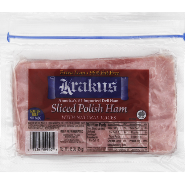 Krakus Sliced Polish Ham