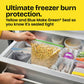 Glad Zipper Freezer Storage Plastic Bags,  Quart