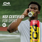 C4 Energy Performance Energy Drink, Carbonated, Strawberry Watermelon Ice