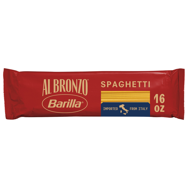 Barilla Al Bronzo Spaghetti Pasta