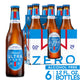 Michelob ULTRA Zero Non-Alcoholic American Lager Beer, 6 Pack 12 Fl Oz Glass Bottles