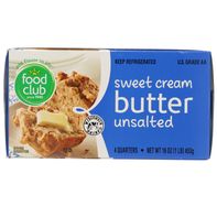 Food Club Unsalted Sweet Cream Butter️