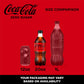 Coca Cola Zero Sugar Soda Bottle