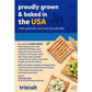 TRISCUIT Organic Original Whole Grain Wheat Crackers, Organic Crackers, Vegan Snacks 7 oz