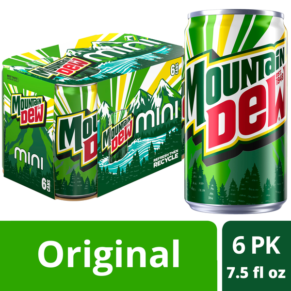 Mountain Dew Original Soda Pop