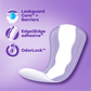 Always Daily Extra Protect Liners, Extra Long Length, Unscented Panty Liners