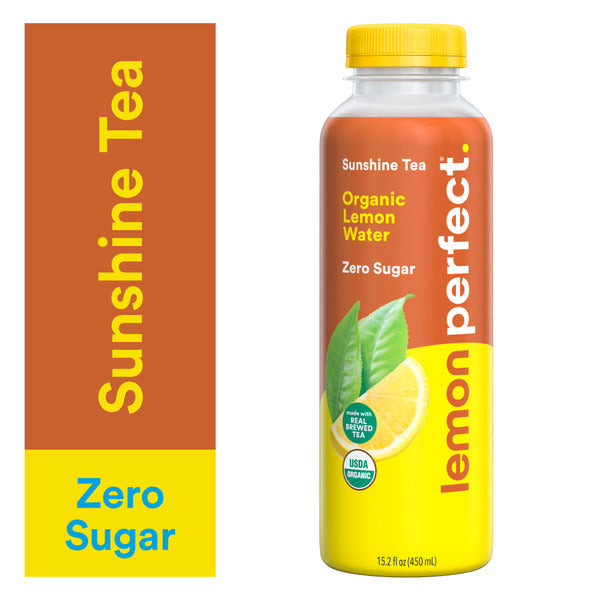 Lemon Perfect Sunshine Tea, Flavored Lemon Water Organic Zero Sugar