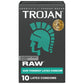 Trojan Raw Thinnest Latex Lubricated Condoms