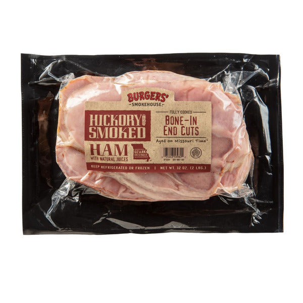 Burgers' Smokehouse Hickory Smoked Ham, Bone-In End Cuts