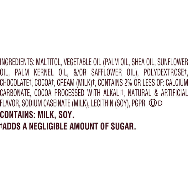 Hershey's Zero Sugar Chocolate Candy Bag, 3 oz