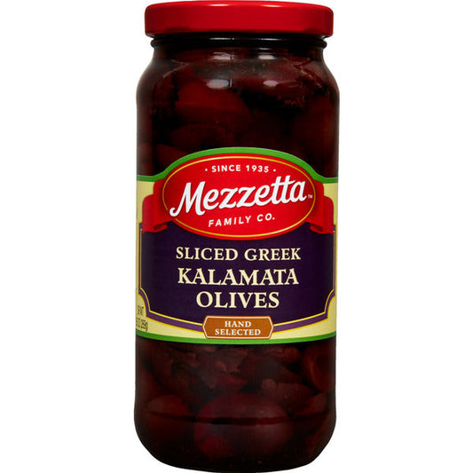 Mezzetta Sliced Greek Kalamata Olives