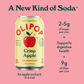 OLIPOP Prebiotic Soda, Crisp Apple