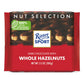 Ritter Sport Dark Chocolate Candy Bar with Crunchy Whole Hazelnuts
