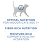 Purina ONE Grain Free, Natural Senior Pate Wet Cat Food, Vibrant Maturity 7+ Chicken & Ocean Whitefish Recipe