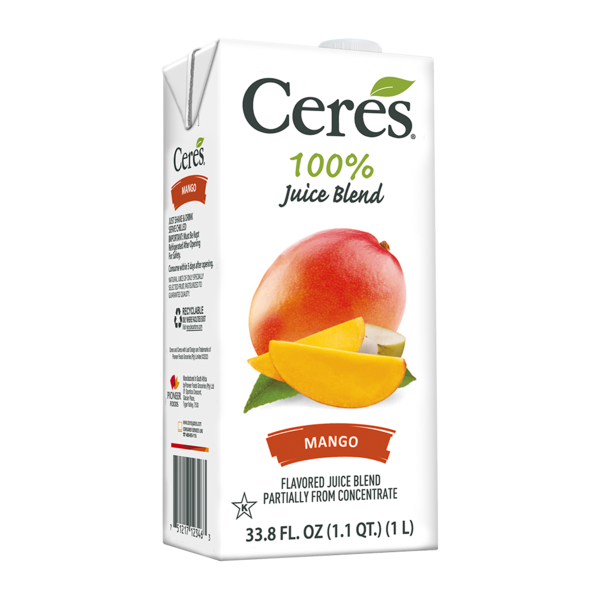 Ceres Mango Juice, 100% Fruit Juice Blend