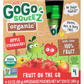 GoGo Squeez Organic Apple Strawberry Applesauce on the Go