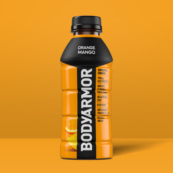 BODYARMOR Orange Mango Sports Drink Bottles