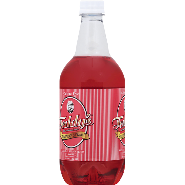 Teddys Soda, Strawberry & Cream