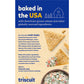 TRISCUIT Thin Crisps Sour Cream & Onion Whole Grain Wheat Crackers, Lunch Snacks 7 oz