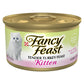 Purina Fancy Feast Pate Wet Kitten Food, Tender Turkey Feast