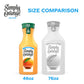Simply Orange Juice with Calcium Bottle