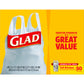 Glad Tall Kitchen Handle-Tie Trash Bags, 13 Gallon White Trash Bag