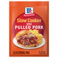 McCormick® Slow Cooker Barbecue Pulled Pork Seasoning Mix