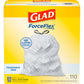 Glad ForceFlex Tall Kitchen Drawstring Trash Bags, 13 Gallon, Fragrance Free