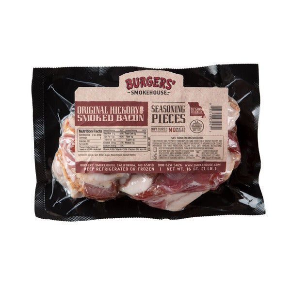 Burgers' Smokehouse Dry Cured, Hickory Smoked Bacon, NO Water Added