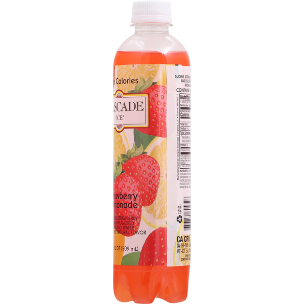 Cascade Ice Sparkling Water, Strawberry Lemonade