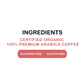 Café Fair Organic Decaf Original, Ground Coffee, Fair Trade