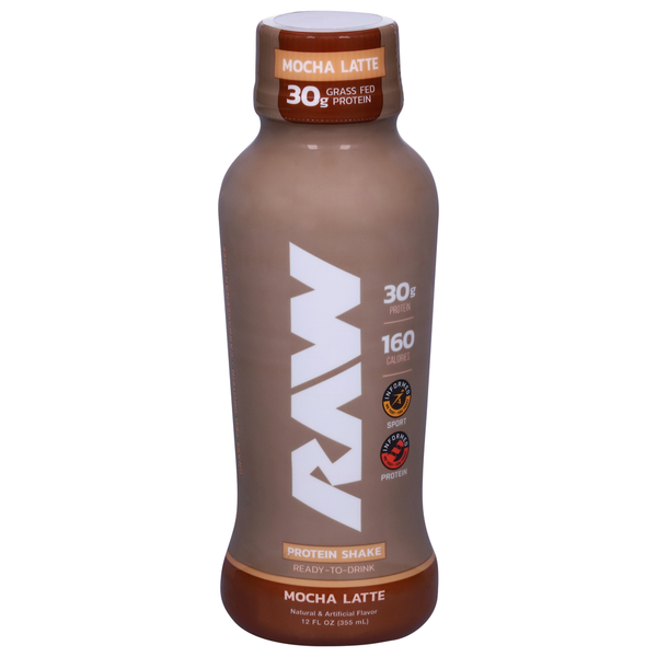 RAW Mocha Latte Protein Shake