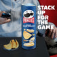 Pringles Sharp White Cheddar Potato Crisps Chips, Lunch Snacks, 5.5 oz