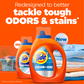 Tide Ultra Odor Defense Plus Oxi Liquid Laundry Detergent