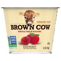 Brown Cow® Whole Milk Yogurt Raspberry️