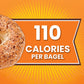 Thomas’ Bagel Thins, 8 ct, Everything, Bagels, 110 Calories, Bagels, 13 oz